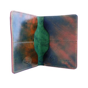 Image of Fat Herbie - Black Marbled Shell Cordovan
