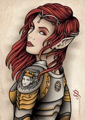 Image of Elf Girl Print