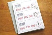 Image of Love Coupon Card