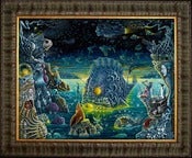 Image of THE NIGHT TRAWLERS (V-2)  ~  SPECIAL XLARGE FRAMED Limited Edition