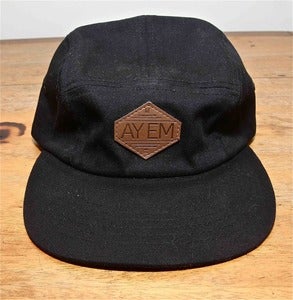 Image of AYEMLIFESTYLE Black five panel