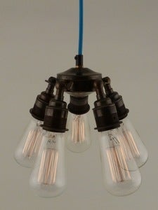 Image of MARIA | steampunk | pendant light | ANTIQUE BRONZE