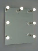 Image of SMALL Portrait Lightbulb Mirror | LED Bulbs