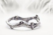 Image of rough coral inspired band for men, sterling silver: Shipwrecked in Heaven