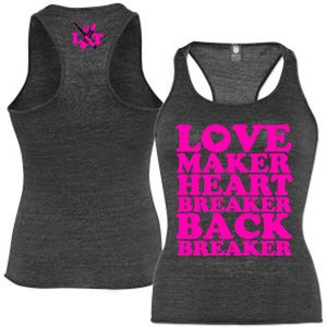 Image of "Love Maker" Woman's Racerback Tanks