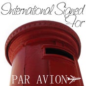 Image of Add for International Signed-For