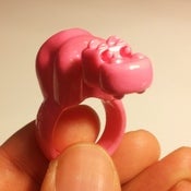 Image of Pamela Pink; Hungry Hippo Mech Ring