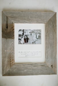 Image of Reclaimed Barn Wood Frame