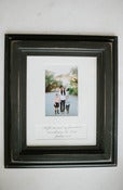 Image of Black Distressed Frame