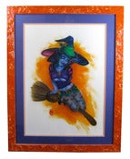 Image of "Paradise Witch" Framed Original Artwork