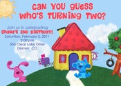 Image of Blue's Clues Invitation