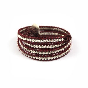 Image of MURMUR Leather Wrap Bracelet