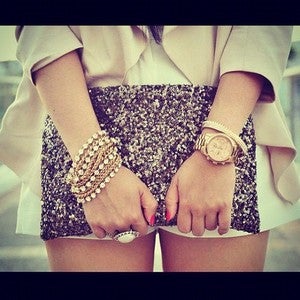 Image of Pre-SALE -Gold sequin clutch/handbag