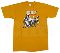 Image of SUPREME God and Country Tee (gold)