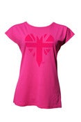 Image of Alice Pink 'Heart' T-Shirt