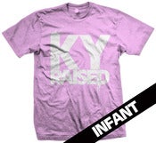 Image of Ky Raised Infant in Pink & White