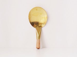 Image of Golden Flat Spoon