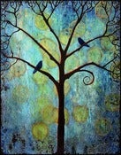 Image of Signed Print with 11X14" Mat - Twilight - Tree of Life