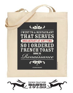 Image of French Toast TOTE BAG
