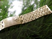 Image of VINTAGE BULOVA ACCUTRON "TUNING FORK" BRACELET BAND -- 14K GF