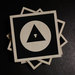 Image of Bauhaus Eye - Wood Block Coasters