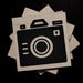 Image of Iconic Camera - Wood Block Coasters 