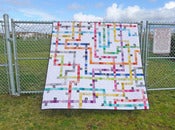 Image of TOKYO SUBWAY MAP QUILTS Modern Patchwork pdf Pattern
