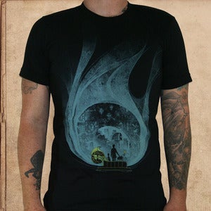 Image of Time Machine - black - discharge ink - unisex