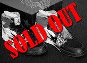Image of Nike Air Jordan Retro 1 DAVE WHITE 'WINGS FOR THE FUTURE' *Free Shipping*