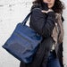 Image of Maretta Leather Shoulder Bag