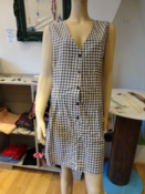 Image of Vintage Check Dress