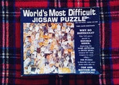 Image of vintage cat puzzle