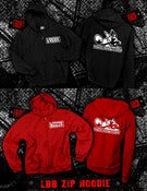 Image of LBB Zip Up Hoodie (black or red) *IN STOCK*