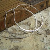 Image of Hoops- Classic Silver