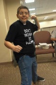 Image of The "PARKER DIAZ"  Unisex Dark Black shirt