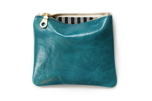 Five Inch Pouch - Bright Turquoise