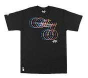 Image of BikeLine CMYK T-Shirt // Black