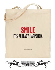 Image of It's Already Happened TOTE BAG