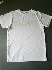 Image of Men's White Believe T