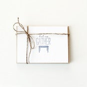 Image of Let Us Gather Note Cards (Set of 5)