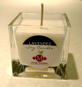 Image of Soy Cube Candle Lavender or Fragrance by Request