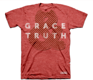 Image of Grace & Truth Tee - Red