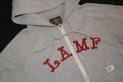 Image of WTaps '09 LAMF Hooded Zip-Up Sweatshirt S  Grey