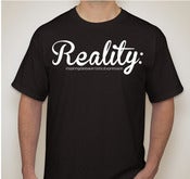 Image of Art:Above:Reality - Cursive Tee