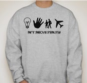 Image of Reality:Logo Crew Neck Sweatshirt