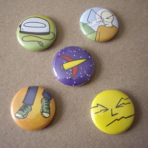 Image of Biff button pack