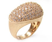 Image of Kara Ackerman <i> Talulah <i/> Brooke Pave Bean Cocktail Ring