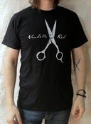 Image of VR Scissors Logo Black 