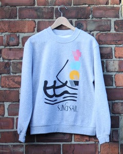 Image of Sun & Sail | Grey Sweatshirt
