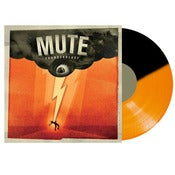 Image of Mute "Thunderblast" LP (Orange and Black Half & Half Vinyl)
